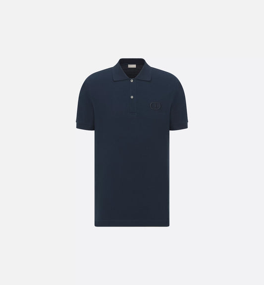 Christian Dior Navy CD Icon Polo