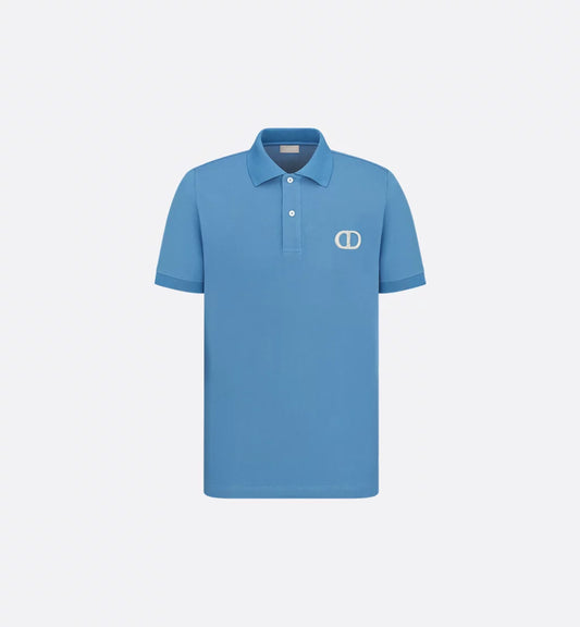 Christian Dior Blue CD Icon Polo