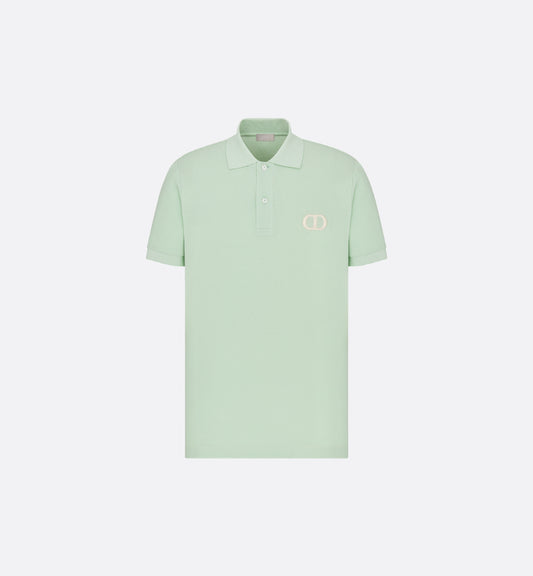 Christian Dior Light Green CD Icon Polo
