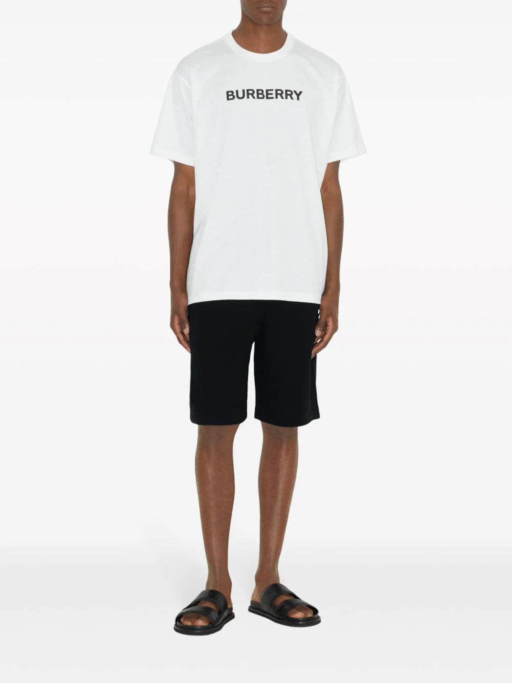 Burberry Logo T-Shirt Harriston White
