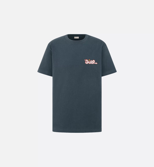 Christian Dior Blue Collab Relaxed T-shirt