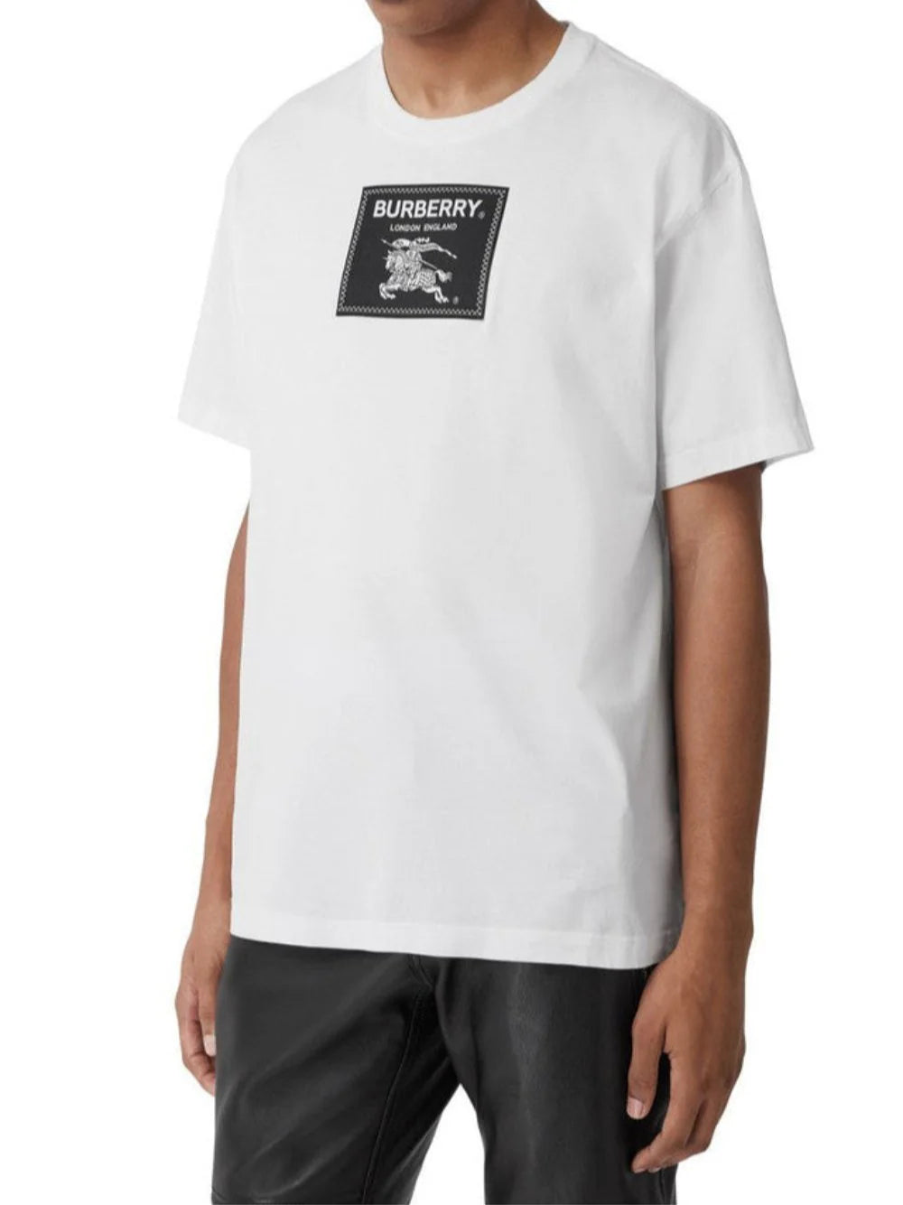 Burberry Horseferry Box Prorsum Label T-Shirt White