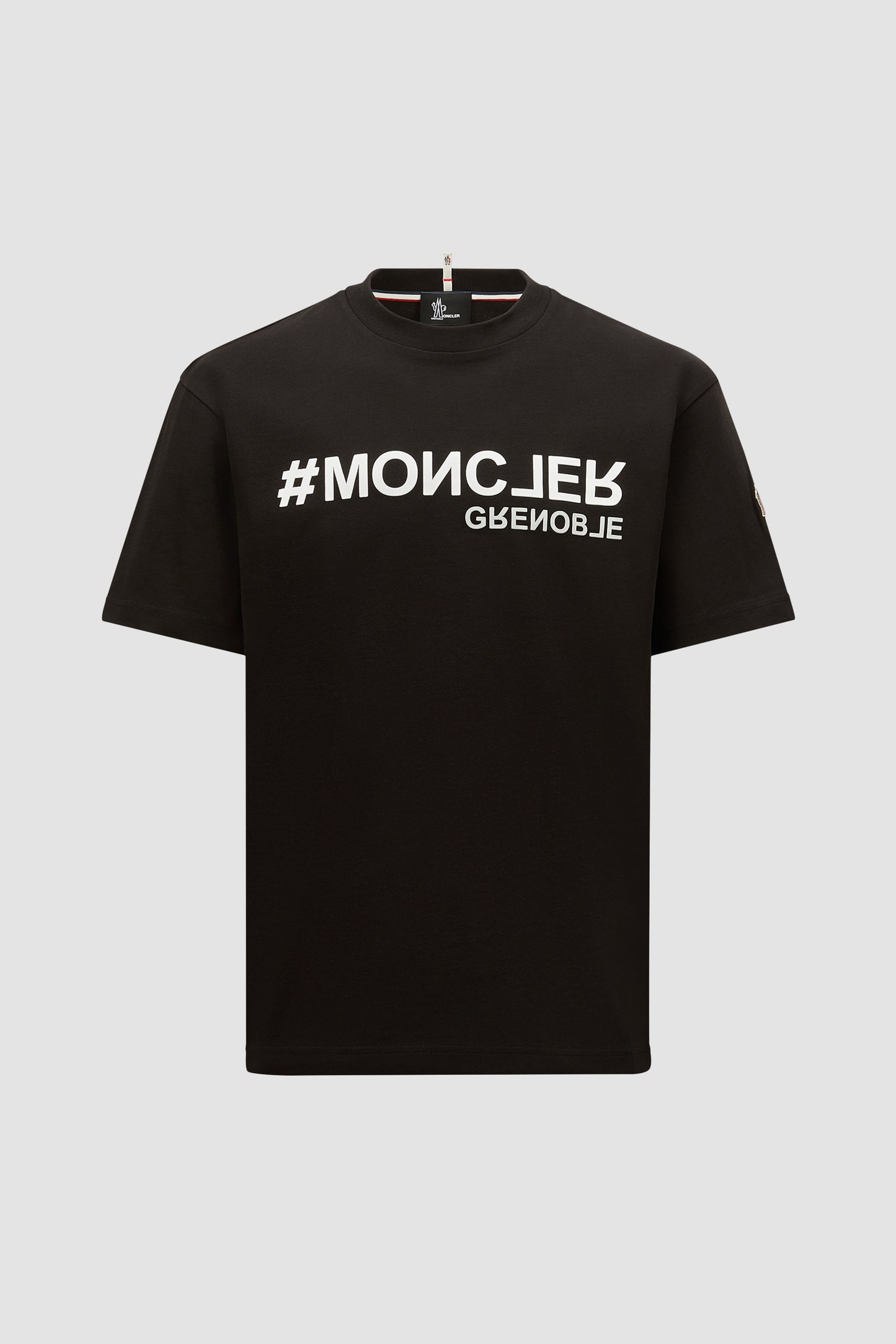 Moncler Black Mirror Logo T-shirt