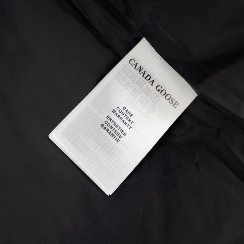 Canada Goose Matte Vest Black Label