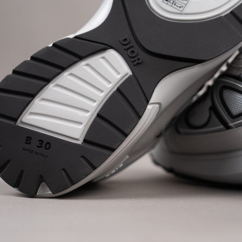 Christian Dior Grey Technical Mesh Trainer