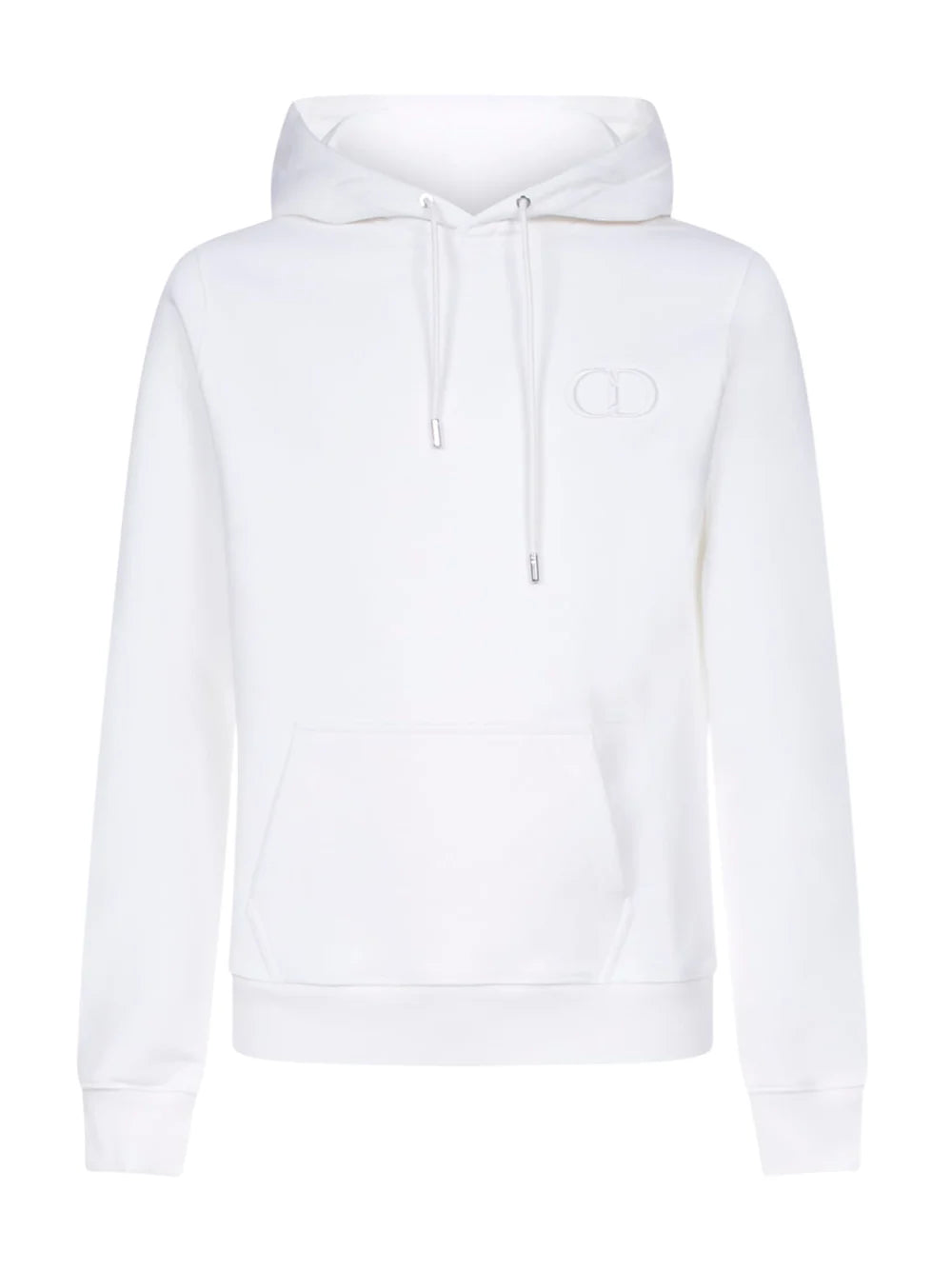 Dior CD Icon Hooded Sweatshirt White