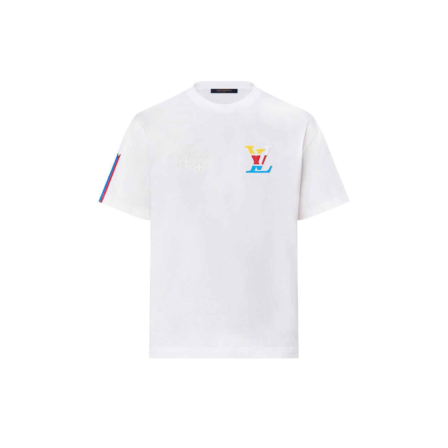 Louis Vuitton White Graphic Cotton T-Shirt