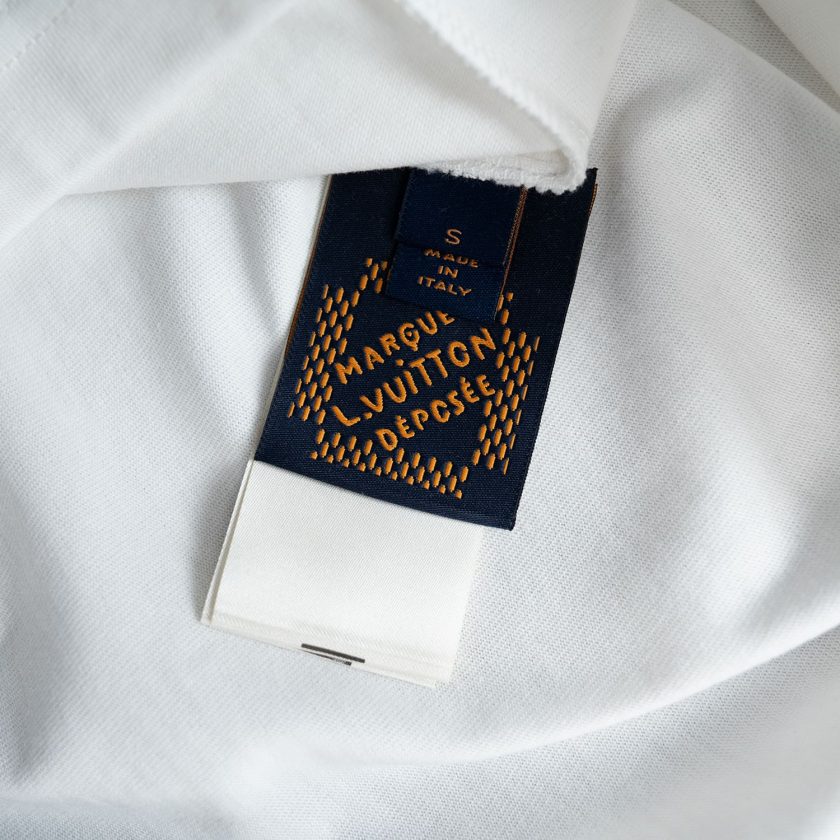 Louis Vuitton White Graphic Cotton T-Shirt