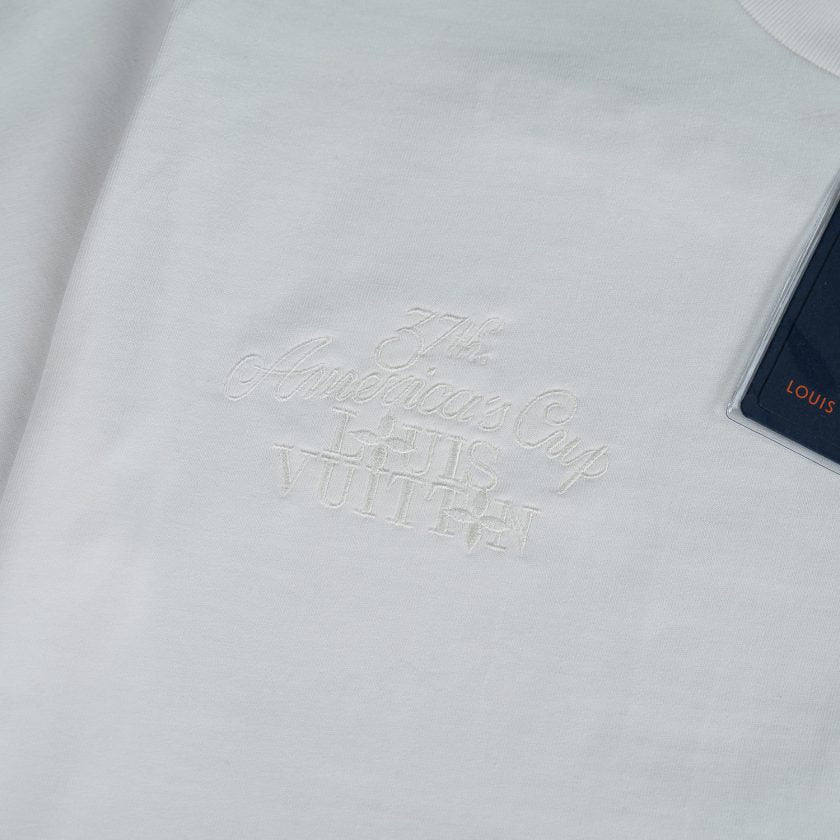 Louis Vuitton White Graphic Cotton T-Shirt