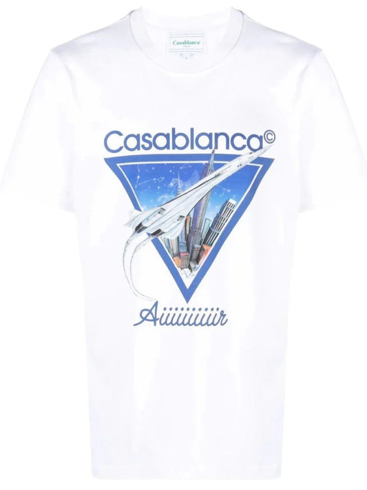 Casablanca Air T-Shirt White