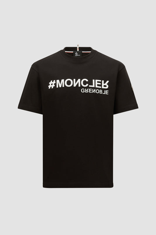 Moncler Black Mirror Logo T-shirt