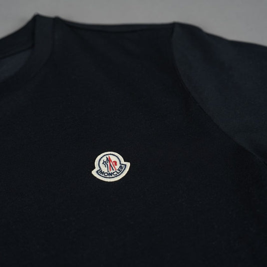 Moncler Black Logo cotton T-shirt