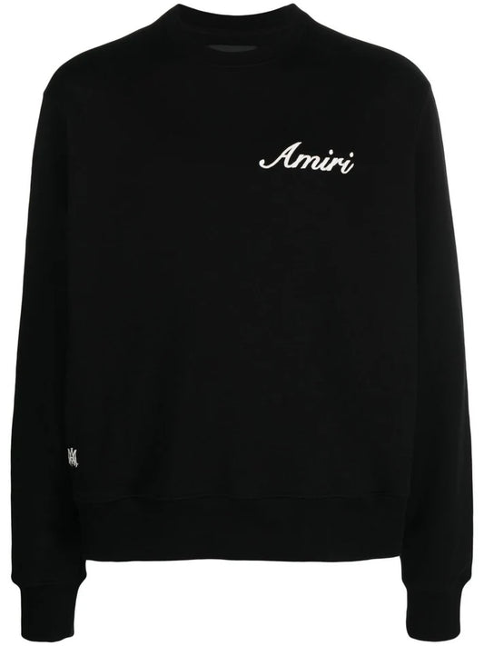 Amiri Script Logo Embroidered Sweatshirt