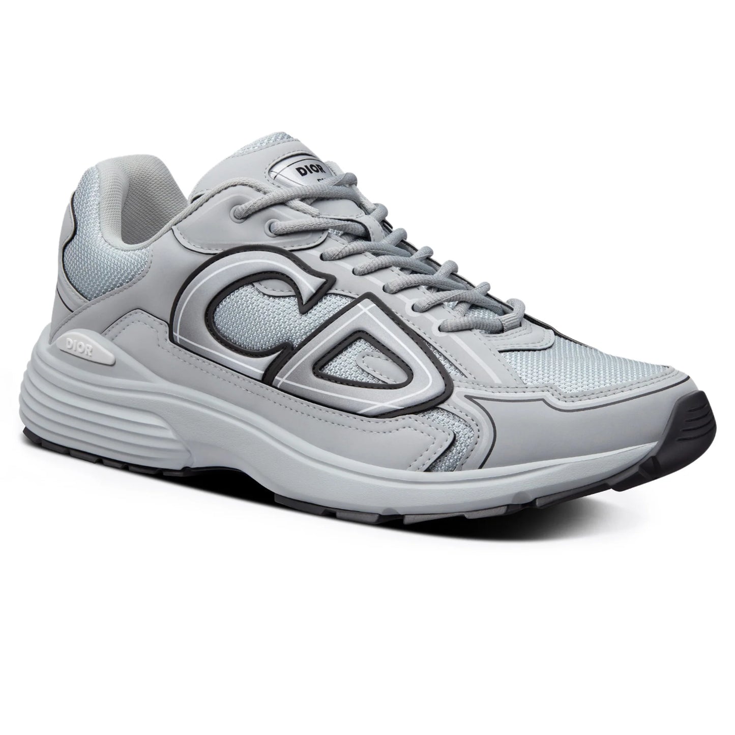 Christian Dior Grey Technical Mesh Trainer