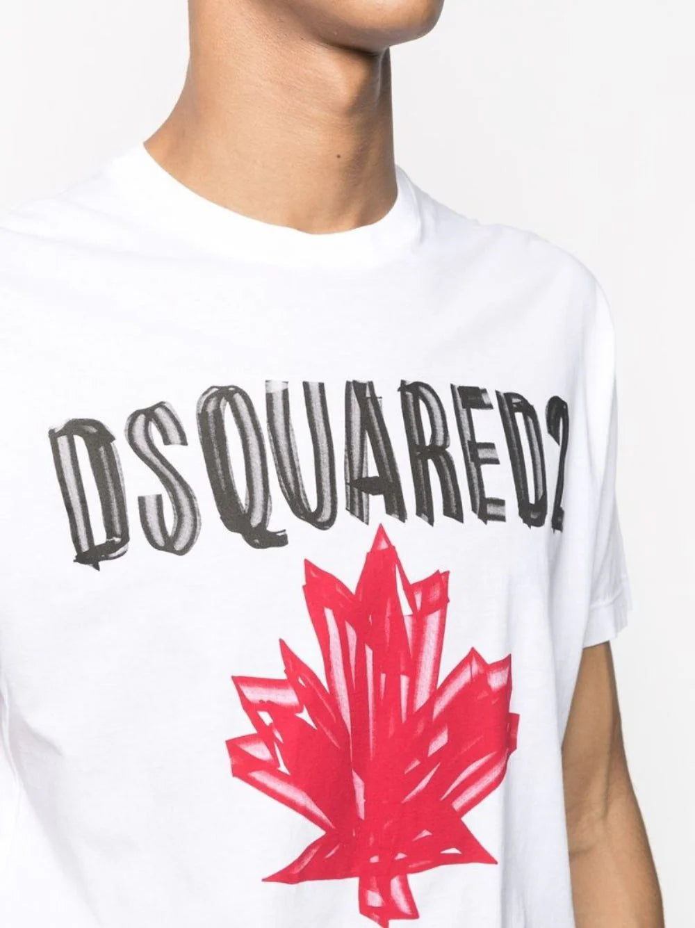 Dsquared2 Maple Leaf Canada T-Shirt White