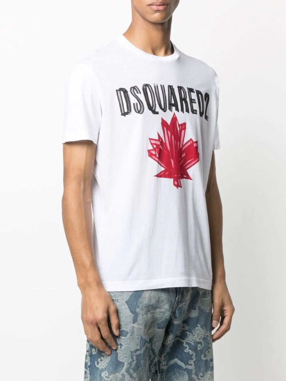 Dsquared2 Maple Leaf Canada T-Shirt White