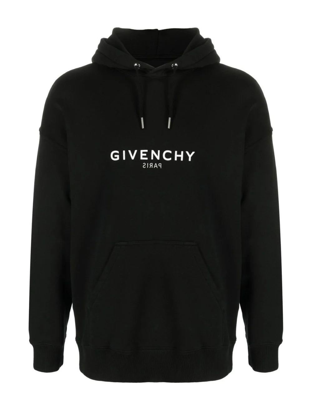 Givenchy Reverse Logo Print Hooded Sweatshirt