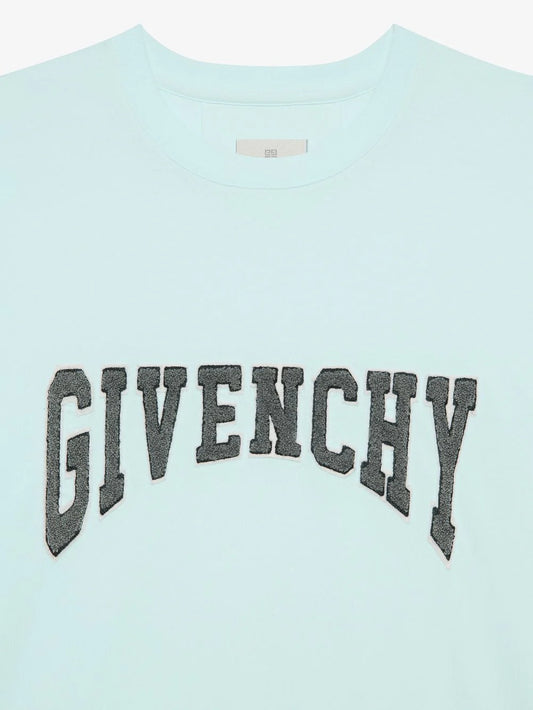 Givenchy College Acqua Marine Blue T-Shirt