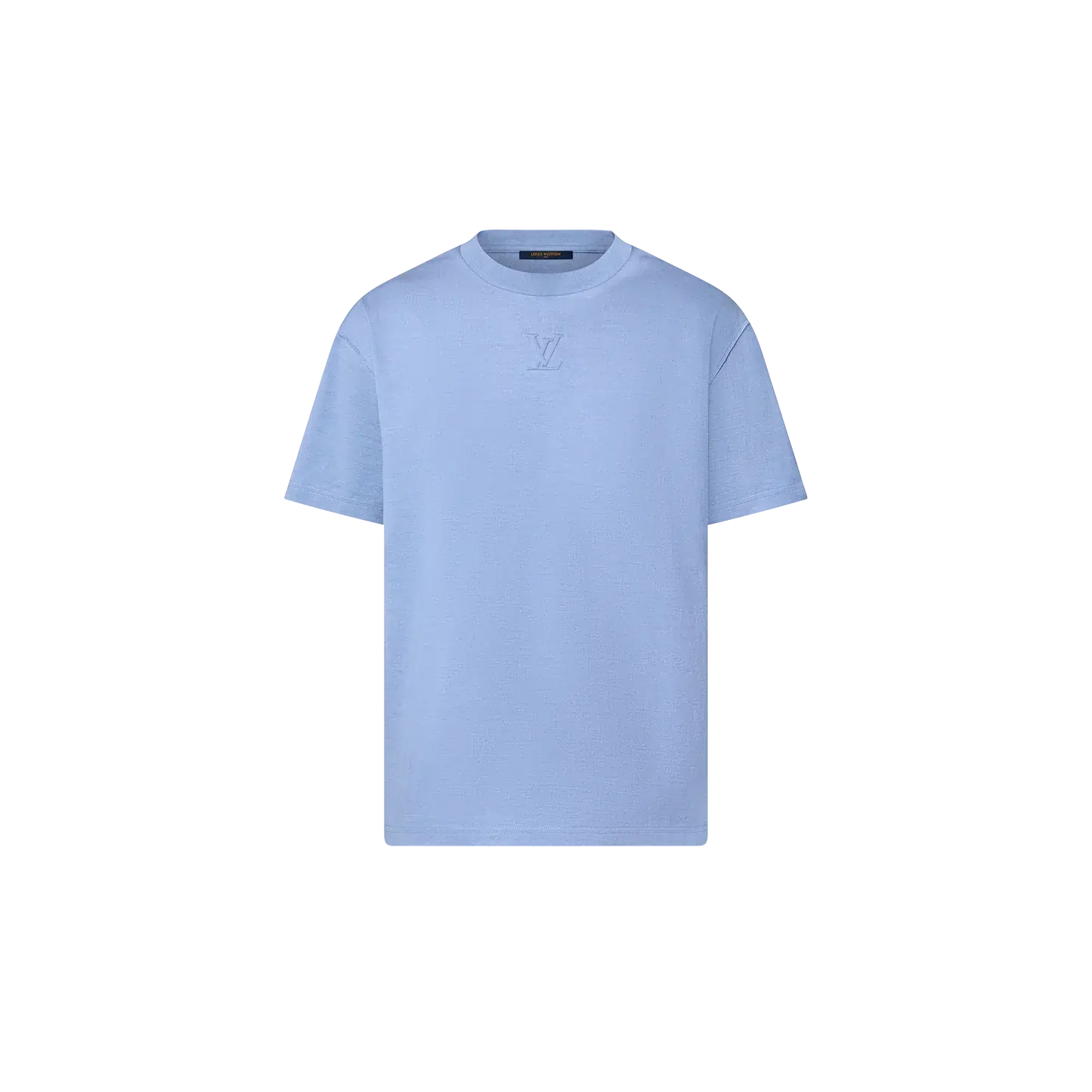 Louis Vuitton Light Blue Embossed T-Shirt
