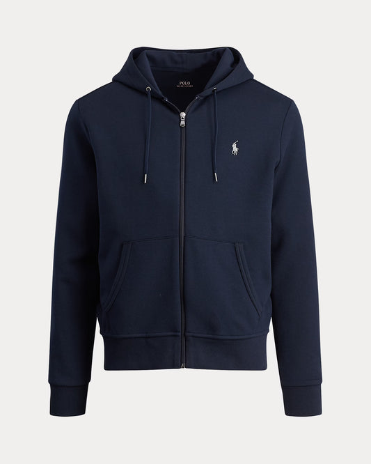 Ralph Lauren Double-Knit Full-Zip Hoodie